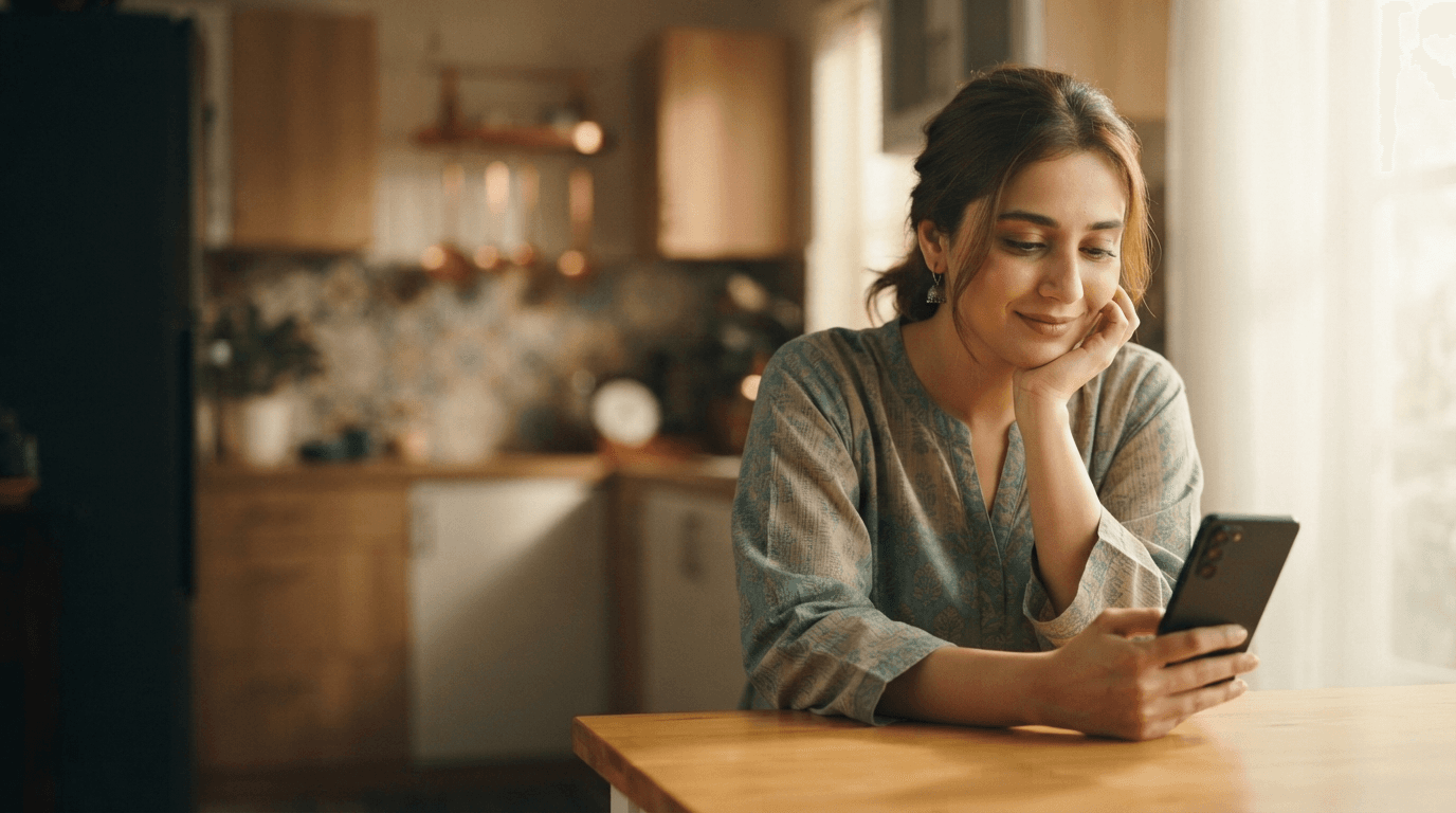 User searching and selecting a home service on TaskLync app in Pakistan