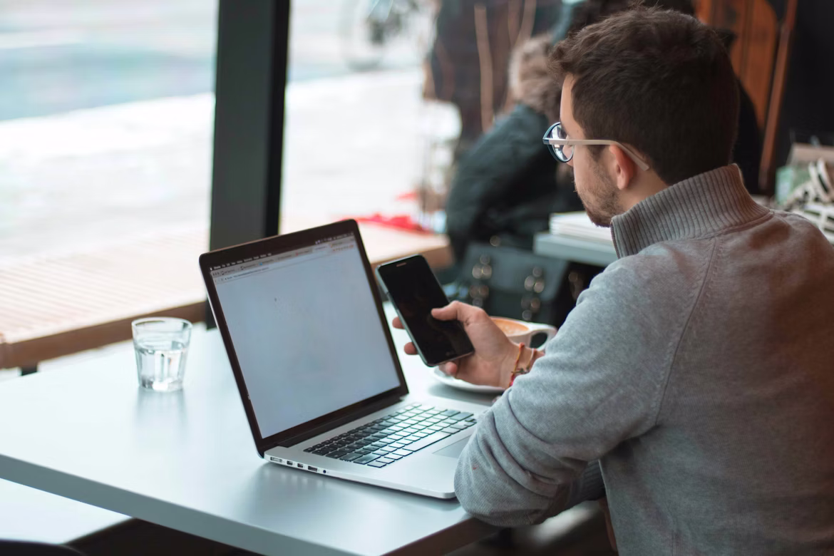 A TaskLync team member reviewing a professional's verification documents